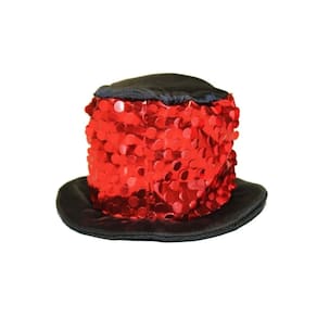 Mini Cartola Paete Vermelha Festa De Carnaval