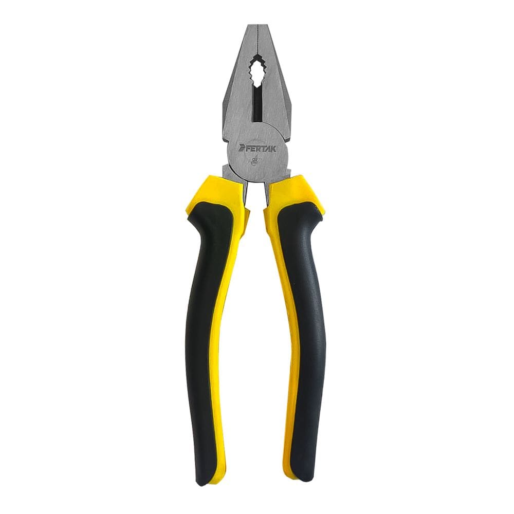 Ferramenta Alicate Universal 20cm Cabo Antideslizante Mecânico Elétrico Fertak