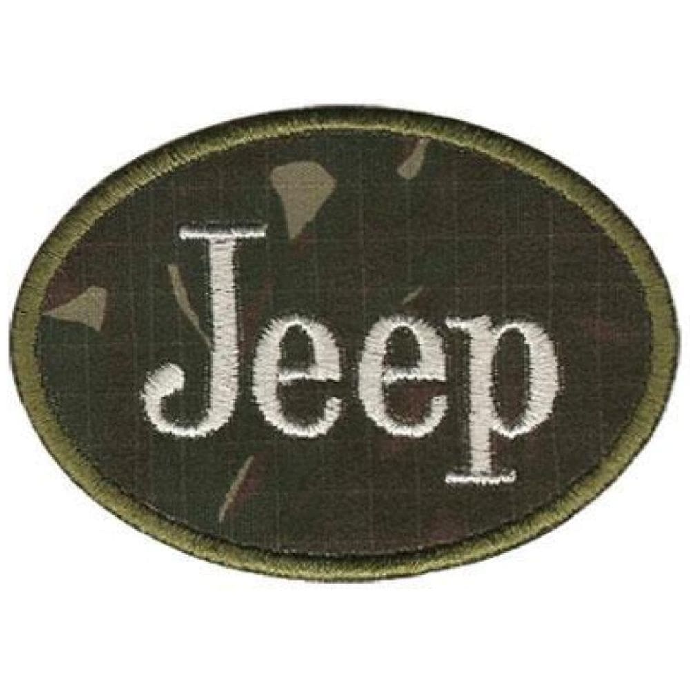 Patch Bordado Jeep Cmf Com Fecho De Contato