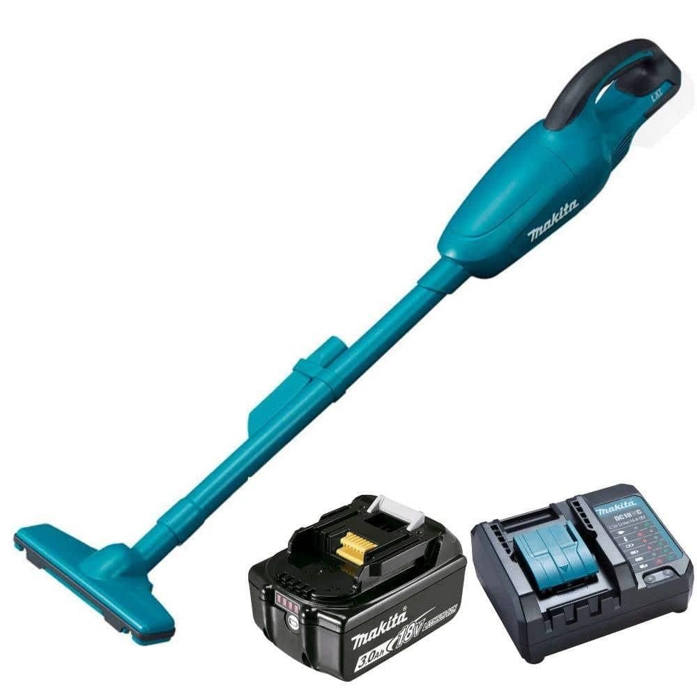 Aspirador de Pó Vertical a Bateria 18V com Bateria e Carregador MAKITA