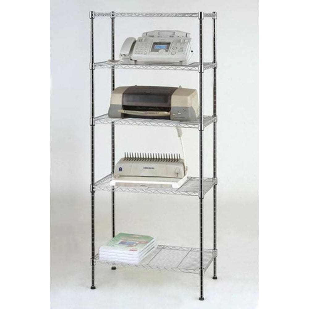 Estante Aramada Aço 5 Prateleiras Cromada 180 Cm