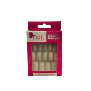 Nail Encanto Unhas Postiças Natural 24Un
