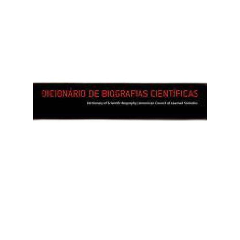 Livro Dicionário De Biografias Científicas