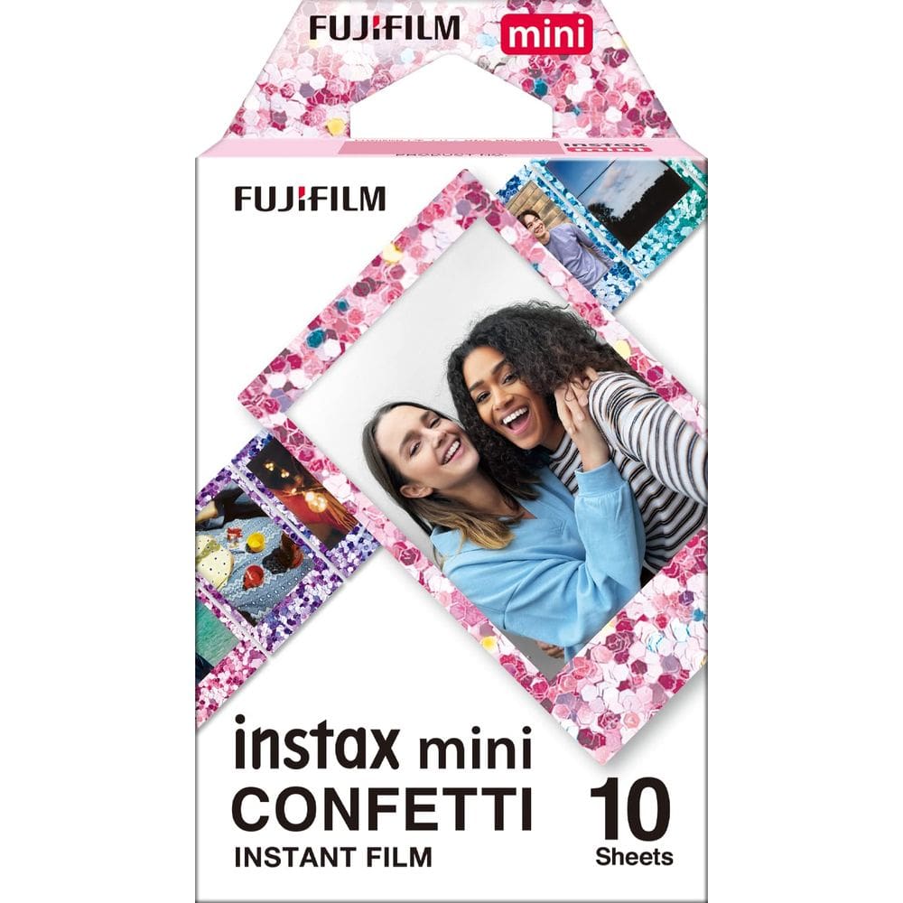 Filme instax mini Confetti Fujifilm - 10 exposições