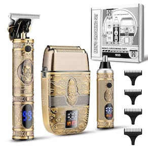 Kit de aparador de cabelo/barba, barbeador facial/aparador de nariz Karrte