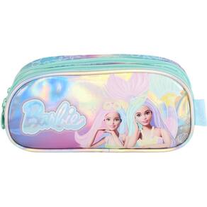 Estojo Triplo Luxcel Barbie Infantil Menina Ei41465bb