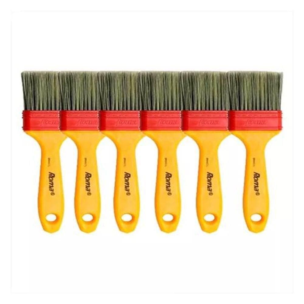 Kit Com 6 Trincha 317 Gold 3 Polegadas - Roma Premium