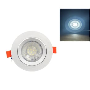 Spot LED dicróica embutir redondo 12w bivolt
