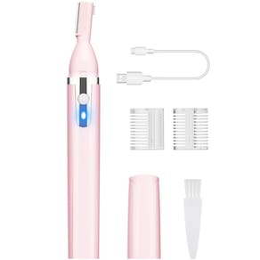 Aparador de sobrancelhas Dapsang Electric Razor recarregável para mulheres