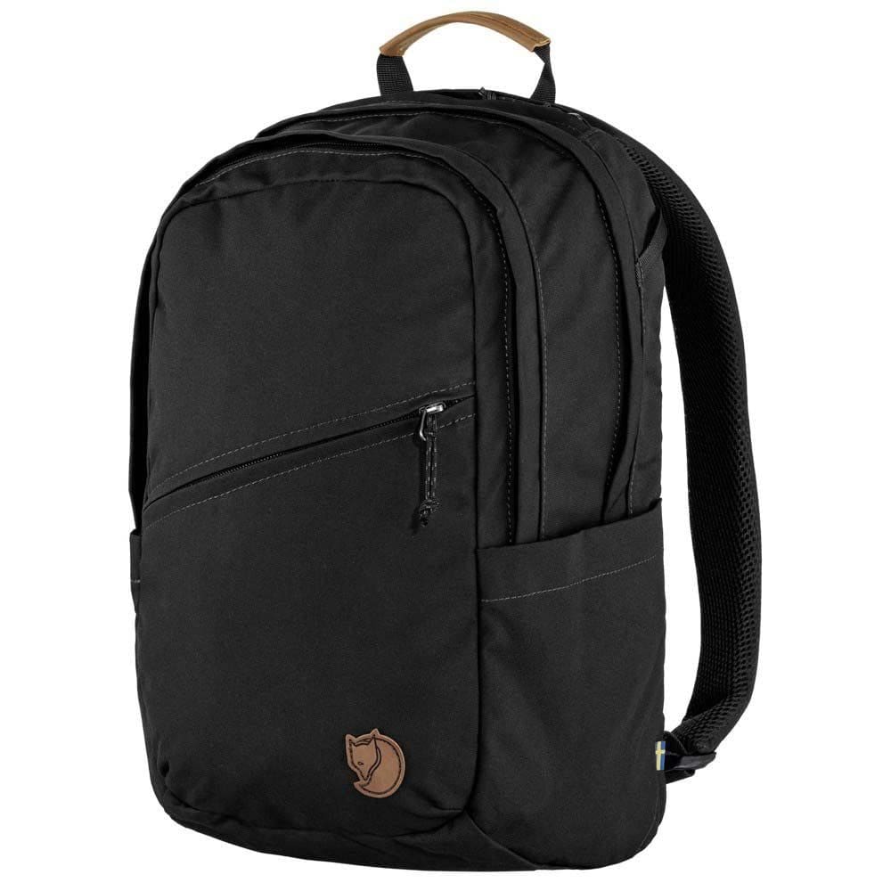 Mochila Fjällräven Raven 20 preta resistente à água