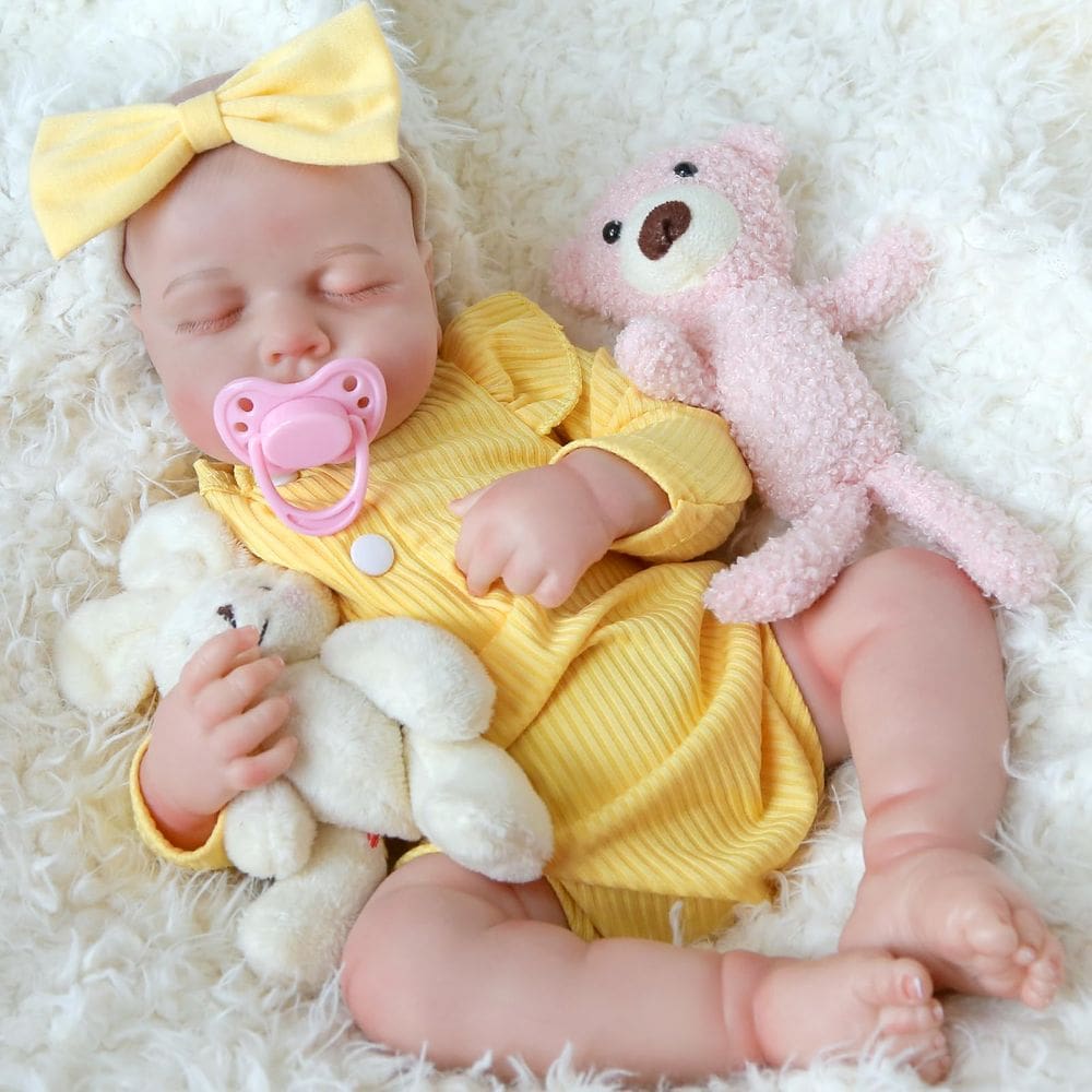 Boneca realista SPICIMOMO 50cm Lifelike Reborn 3+ Years