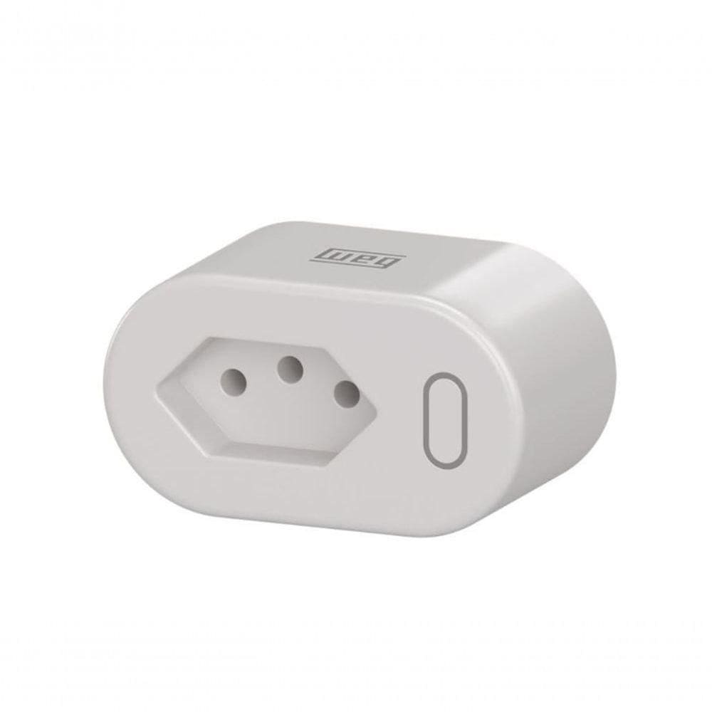 Tomada-plugue Inteligente 10a Bivolt Wi-fi Smart Plug Weg Home