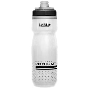 Garrafa Camelbak Podium Chill 620ml Branco E Preto Bicicleta