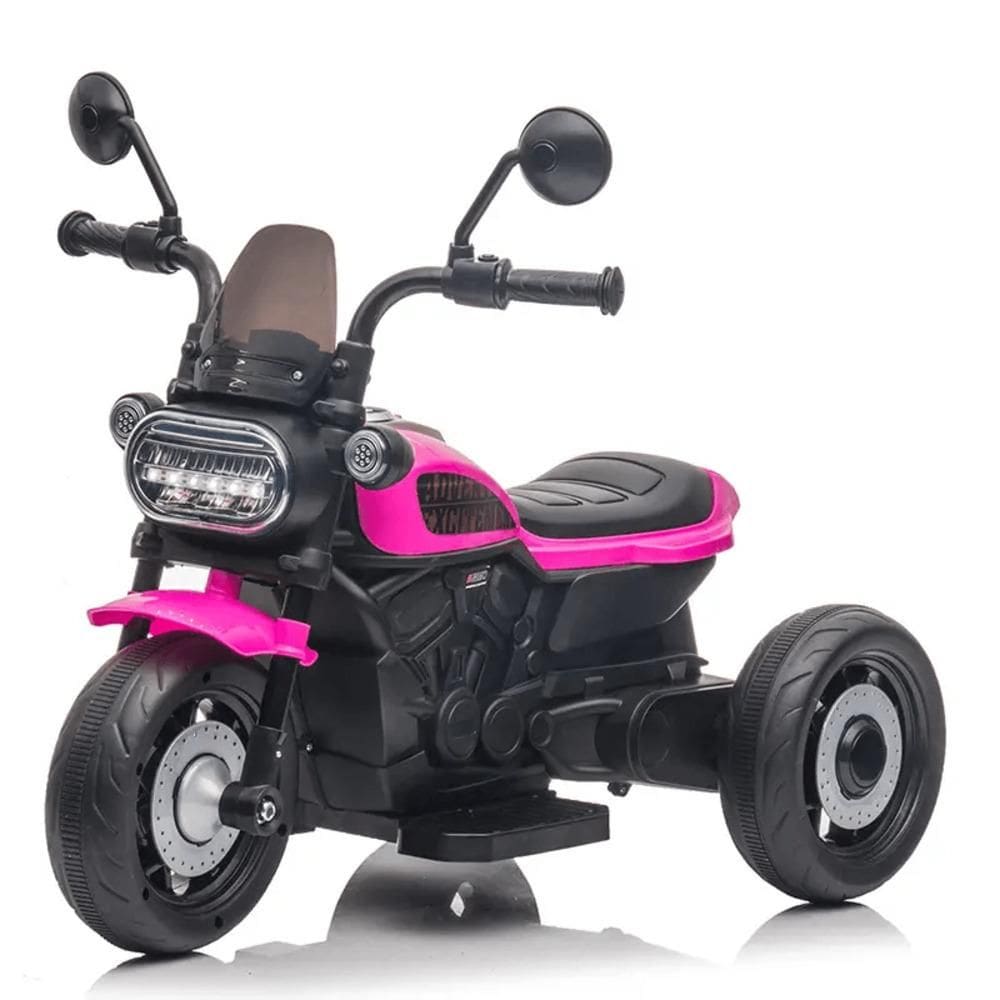 Moto Elétrica Infantil Freeway King 3 Rodas 6V Rosa Bel