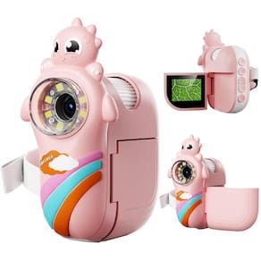 Microscópio GinoCaco Kids Digital Portátil para Foto/Vídeo LCD de 2"
