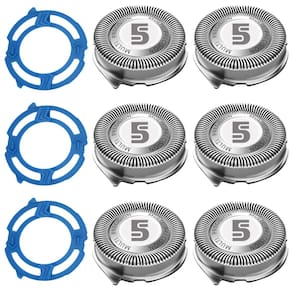 Lâminas de reposição RF RollingFit SH50 para máquina de barbear série 5000