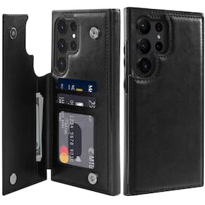 Capa tipo carteira LETO para Samsung Galaxy S25 Ultra 6.8 - preta