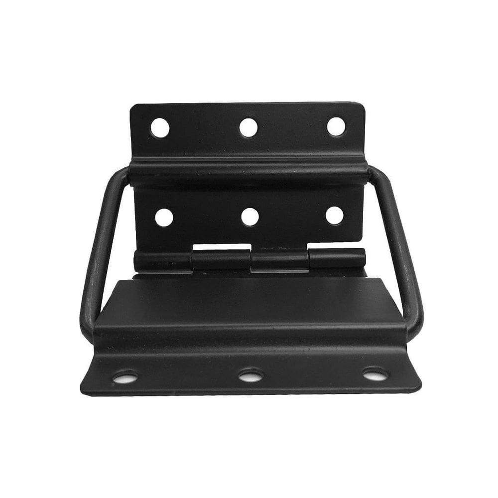 Kit 20 Dobradiças Para Case Preta Com Trava Yr4510 Black