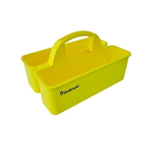 Cesto Funcional Para Limpeza - Amarelo Bralimpia