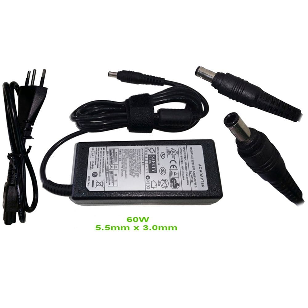 Carregador NBC Compatível Para Notebook Samsung Rv411 Rv415 Rv419 Rv5 Sm1510