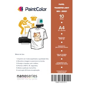 Papel Transfer Light 10un