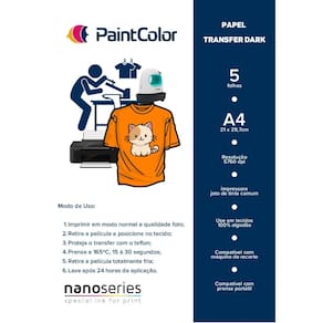 Papel Transfer Dark 5un