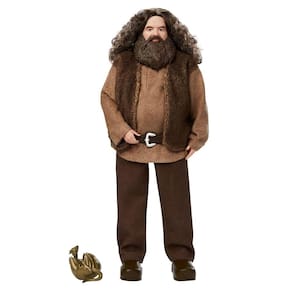 Boneca colecionável Mattel Harry Potter Rubeus Hagrid 30cm