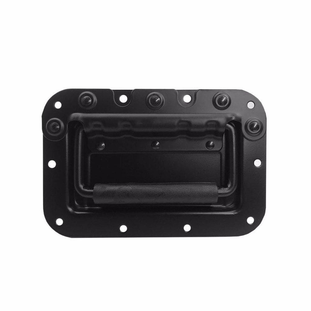 Kit 10 Alça Embutida Retratil Para Case Com Bandeja Black