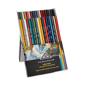 Lápis de cor Prismacolor Premier Verithin, pacote com 36