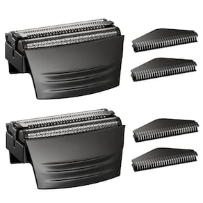 Cabeças de reposição de barbeador para Remington TITANIUM-X F5800 e F7800