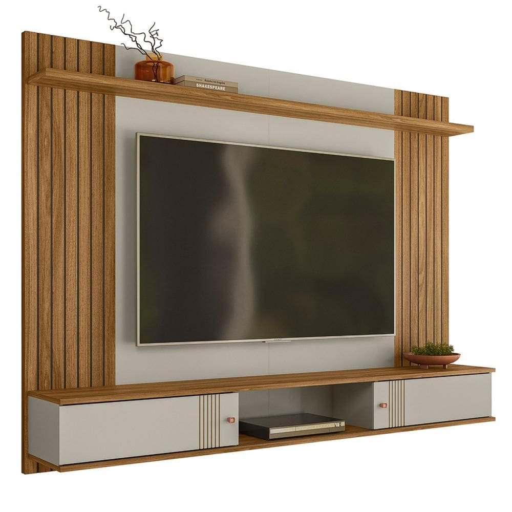 Painel Suspenso Denver Ripado para TV até 70” - Peternella Móveis