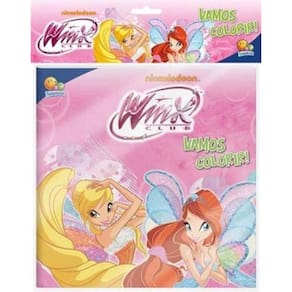 Vamos Colorir! Kit Livro (+ Lápis de Cor) - Winx
