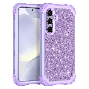 Capa LONTECT para Samsung Galaxy S25 5G roxa à prova de choque