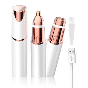 Depilação facial e aparador de sobrancelhas 2 em 1 KAYZON White