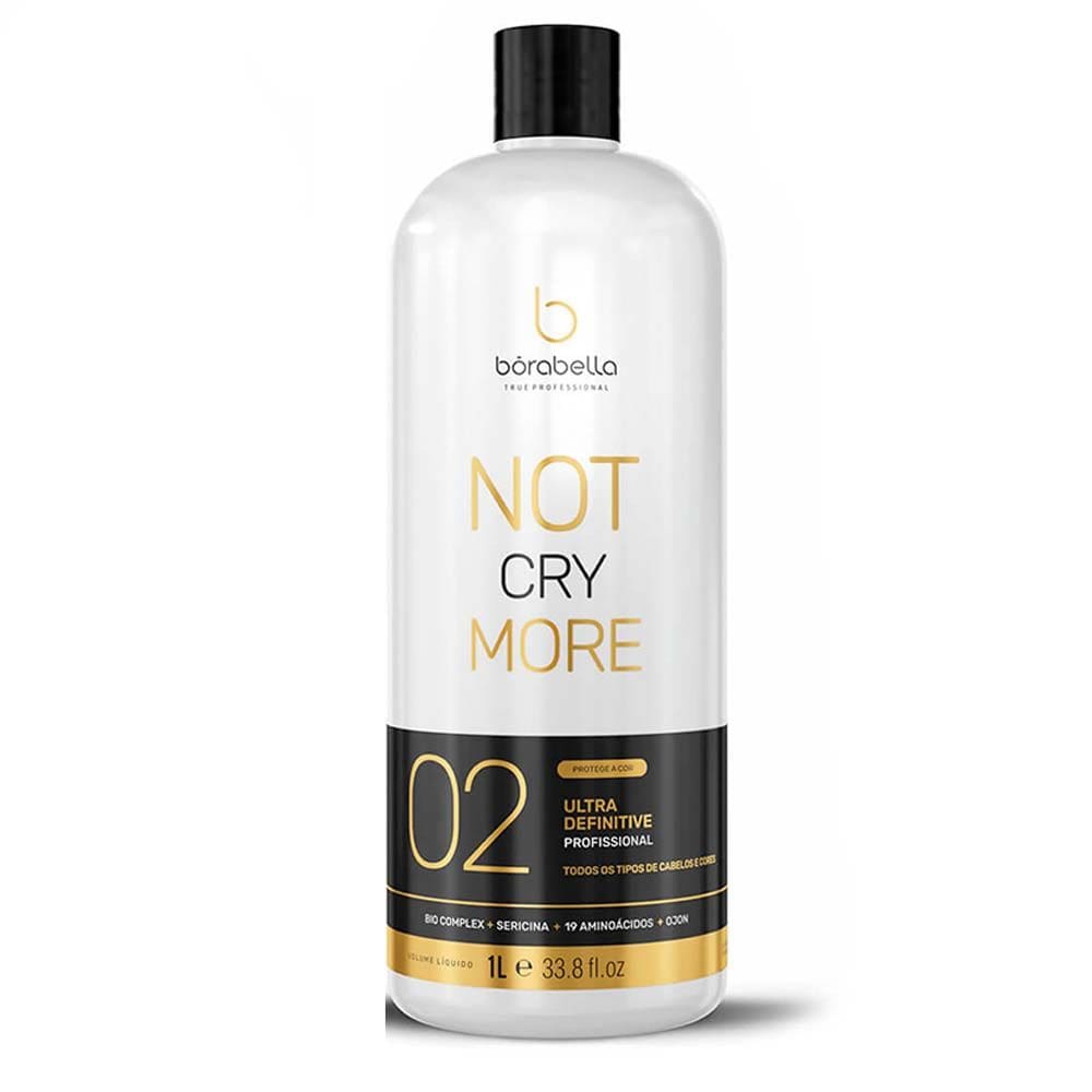 Escova Progressiva Not Cry More Borabella Somente Ativo 1L