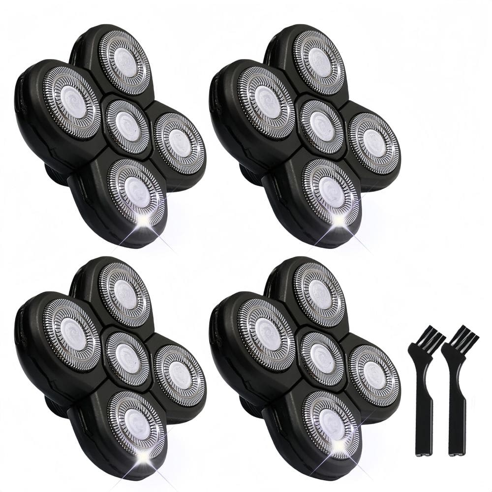 Lâminas de reposição de barbeador MAEATHOO para Head Shaver 5 Blades