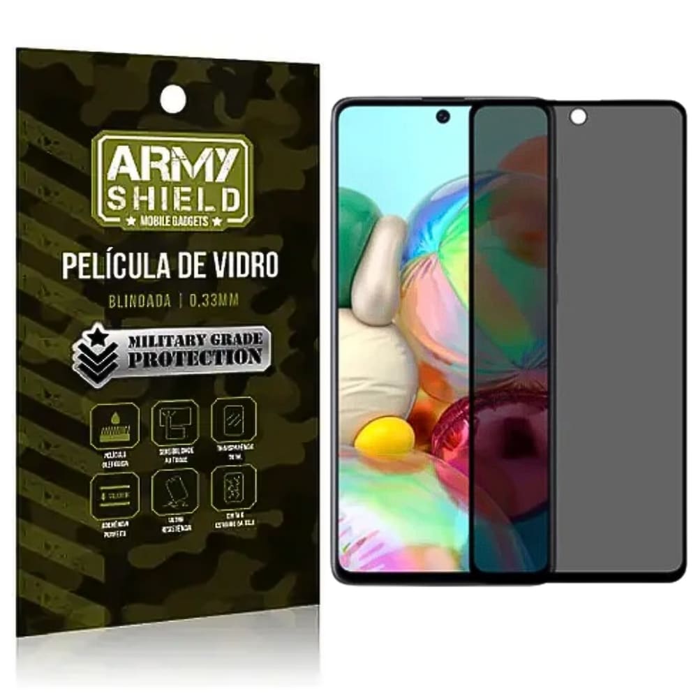 Película Privativa Moto G05 de Vidro 3D Blindada - Armyshield