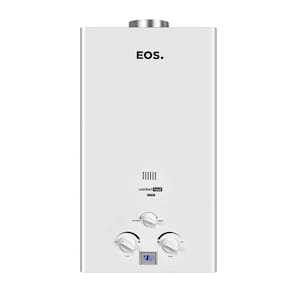 Aquecedor de Água a Gás EOS 16 Litros (Gás Natural) Exaustão Natural Branco EAQ160GM-N
