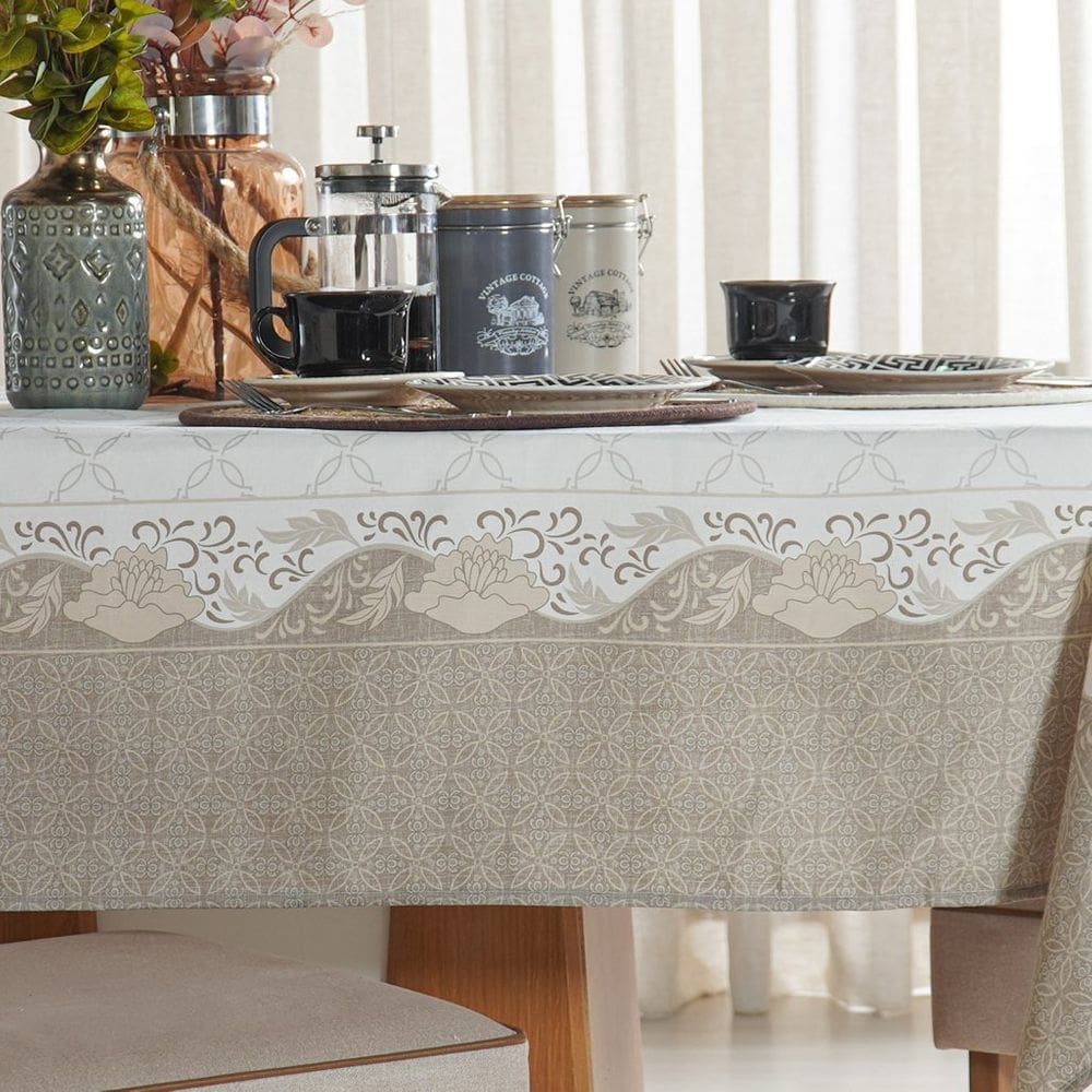 Toalha de Mesa Facile Repelente à Água 140x250cm