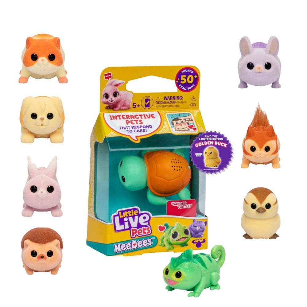 Brinquedo interativo vestível Little Live Pets NeeDees