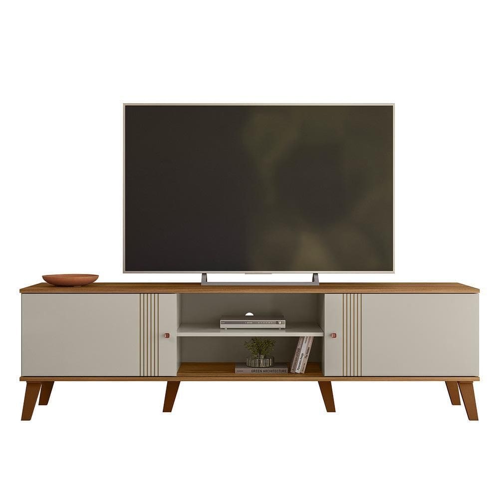 Rack Bancada Denver 180cm para TV até 75” - Peternella Móveis