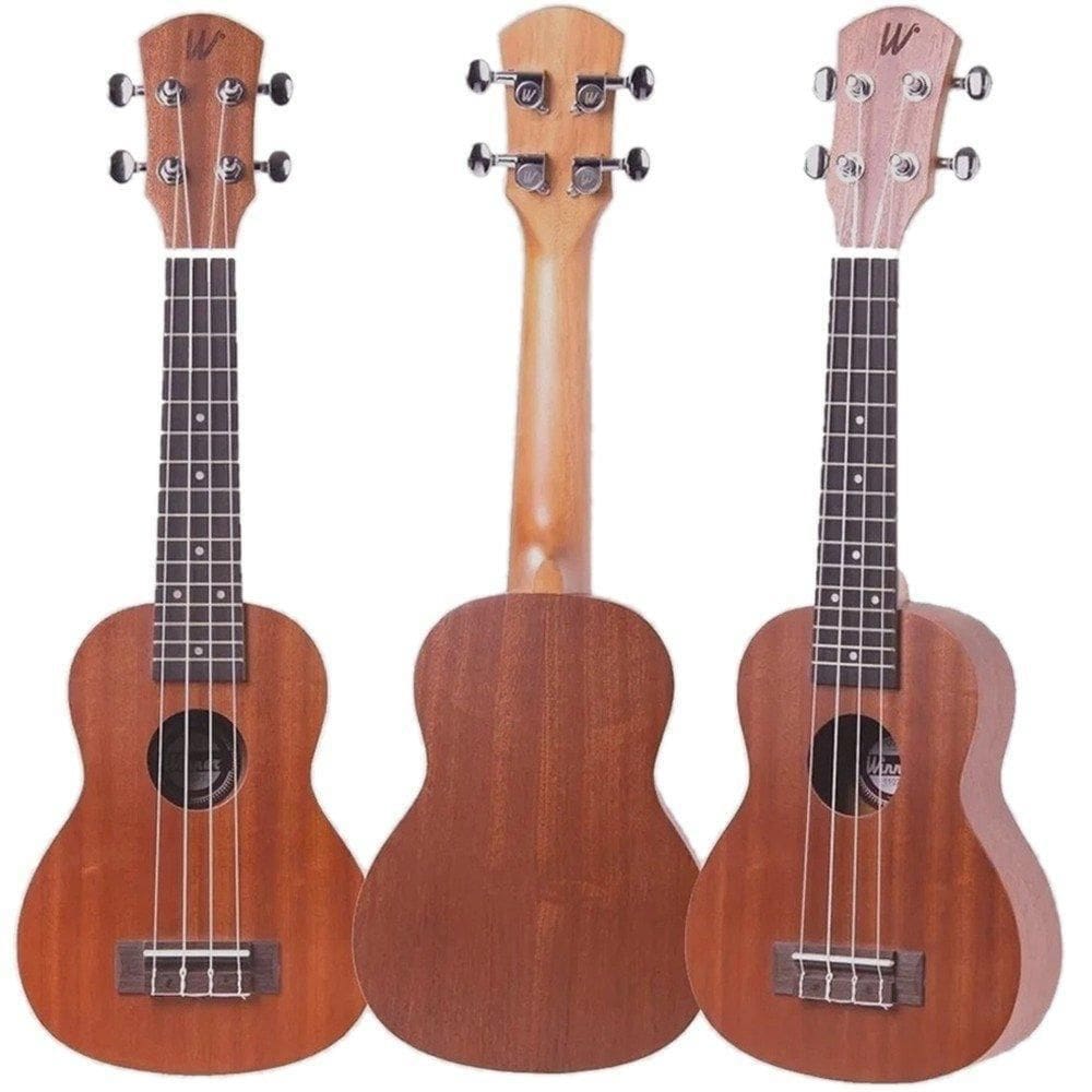 Ukulele Winner Soprano 21 Madeira Em Sapele Natural Fosco