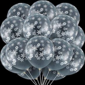 Balões de floco de neve Skylety 40 peças para festa de Natal