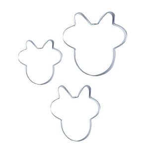 Cortadores Biscoito e Pão Inox - 3 Peças 5cm, 6cm, 7cm