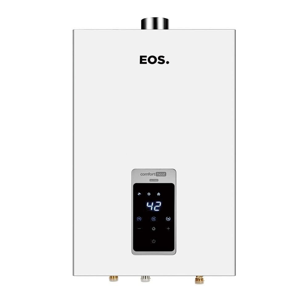 Aquecedor de Água a Gás EOS Digital 16 Litros (Gás Natural) Exaustão Forçada Branco EAQ160GD-N Bivolt
