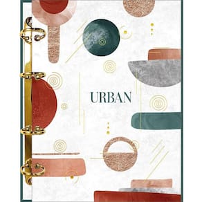 Caderno Argolado Colegial Urban Foroni - 160 Folhas