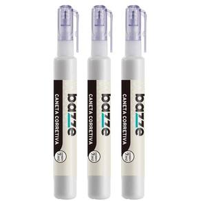 Kit Caneta Corretiva Bazze 7ml - C- 3 Canetas