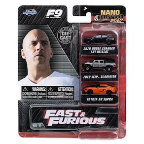 Velozes e Furiosos 9 - Nano Hollywood Rides - Escala 1/100 - Jada Toys