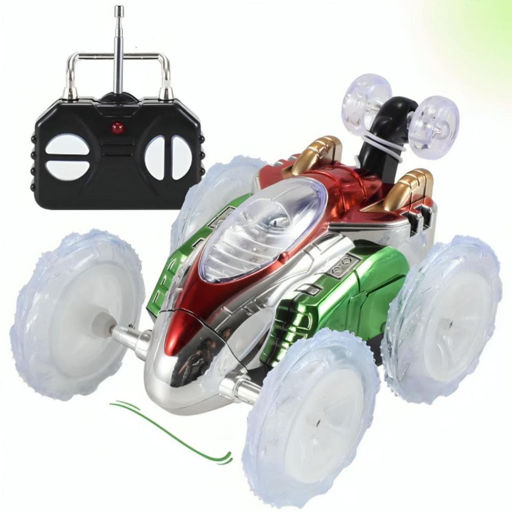 Controle Carrinho Luzes Led Inteligente Gira 360