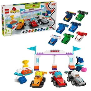 Lego Duplo 10445 Carros E Pilotos Formula1